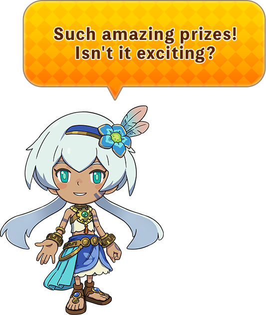 Such amazing prizes! Isn't it exciting?