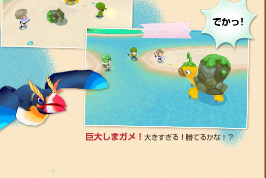 巨大リクガメ！大きすぎる！勝てるかな！？